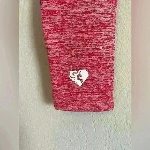 Women’s Best Move Seamless Legging Red Marl XS - Picture 8 of 10